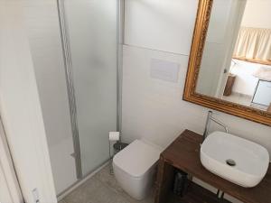Koupelna v ubytování b&b Adamà