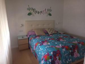 Posteľ alebo postele v izbe v ubytovaní Apartamento con estupendas vistas