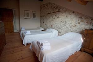 Postel nebo postele na pokoji v ubytování B&B La Valle dell'Albero