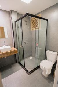Een badkamer bij Fortaleza Mar Hotel