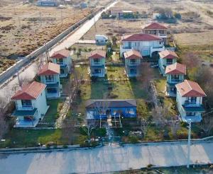 an aerial view of a group of houses at Sirinevler Apart IMROS in Gokceada Town