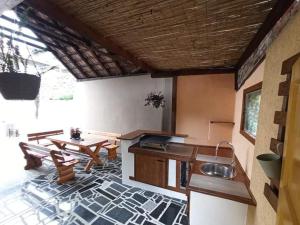 Kuchyň nebo kuchyňský kout v ubytování Kuća za odmor La Mia Casa