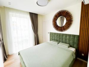 Lova arba lovos apgyvendinimo įstaigoje Pinecone terrace - 2 bedrooms apartment with terrace Nida