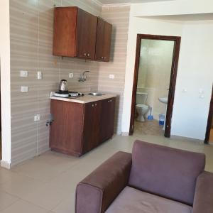 Dapur atau dapur kecil di شاليهات للعائلات غرفتين وريسيبشن بمنتجع ريتال فيو الساحل الشمالى