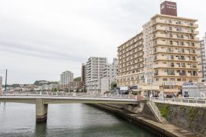 Nespecifikovaný výhled na destinaci Fudžisawa nebo výhled na město při pohledu z hotelu