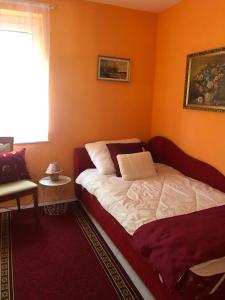 Posteľ alebo postele v izbe v ubytovaní Balatonfüred - Péter apartman