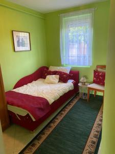 Posteľ alebo postele v izbe v ubytovaní Balatonfüred - Péter apartman