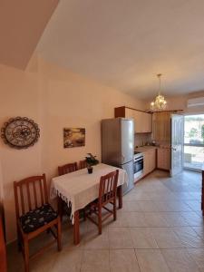 Kuchyň nebo kuchyňský kout v ubytování Lux Siviris apartments