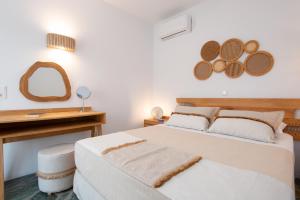 Postel nebo postele na pokoji v ubytování Thimari villas