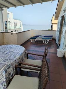 Balkón nebo terasa v ubytování Apartments Markota