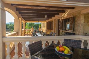 Balkon lub taras w obiekcie Villa Arhu