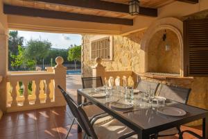 Balkon lub taras w obiekcie Villa Arhu