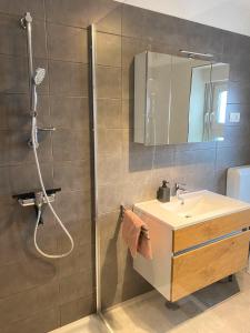 Koupelna v ubytování Apartment Loyd, Tolmin - Most na Soči