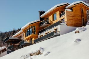 Le Chalet Mont Blanc v zimě