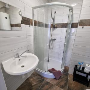 Kúpeľňa v ubytovaní Apartment Porta