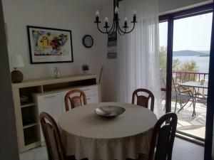 Balkón nebo terasa v ubytování Apartment DUBA