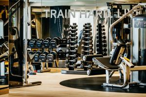 O centro de fitness e/ou as comodidades de fitness de Grand Tirolia Kitzbühel - Member of Hommage Luxury Hotels Collection