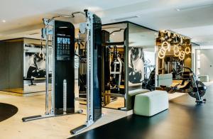 O centro de fitness e/ou as comodidades de fitness de Grand Tirolia Kitzbühel - Member of Hommage Luxury Hotels Collection