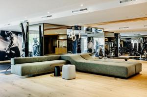 O centro de fitness e/ou as comodidades de fitness de Grand Tirolia Kitzbühel - Member of Hommage Luxury Hotels Collection