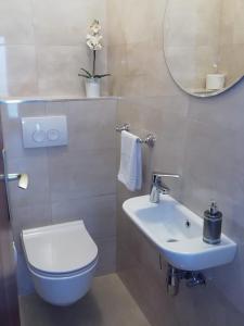 Koupelna v ubytování Apartment DUBA