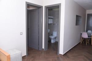 Koupelna v ubytování Golden Beach Appart'hotel