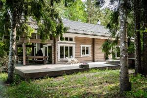 Zahrada ubytování Meretuule Holiday Home
