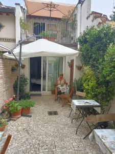 Patio nebo venkovní prostory v ubytování R&B Il Cerchio