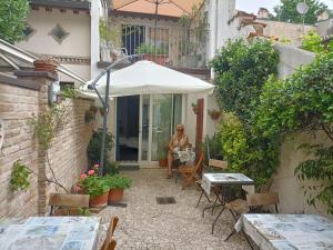 Patio nebo venkovní prostory v ubytování R&B Il Cerchio