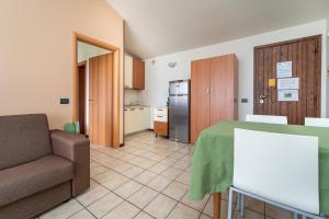 Kuchyň nebo kuchyňský kout v ubytování Residence Primera
