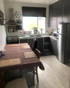 Η κουζίνα ή μικρή κουζίνα στο West-Reykjavik Apartment