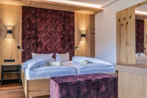 Katil atau katil-katil dalam bilik di Hotel Föhrenhof