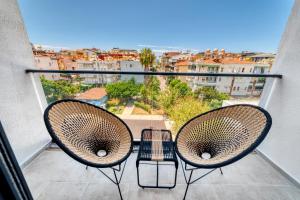Balkón nebo terasa v ubytování Hildegard Hotel