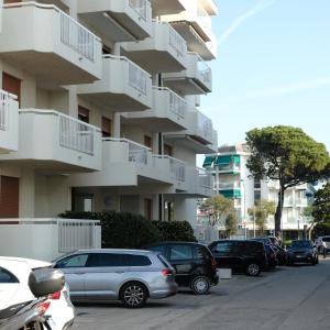 O edifício onde o apartamento está situado