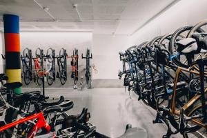 Fitness centrum a/nebo fitness zařízení v ubytování Hotel Ultonia