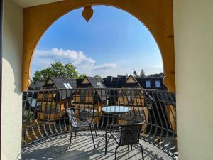 Balkón alebo terasa v ubytovaní VisitZakopane - Baron Apartment