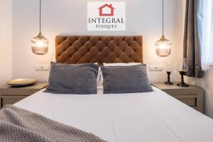 Posteľ alebo postele v izbe v ubytovaní Apartaments Ca la Somiada