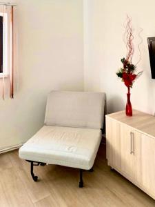 Posezení v ubytování Casa Dima
