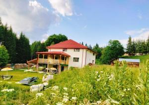 Zahrada ubytování Poiana Sașilor - Valea Doftanei