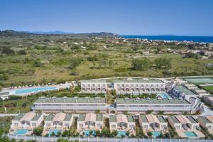 an aerial view of a resort at Kairaba Sandy Villas - Adults Only in Agios Georgios