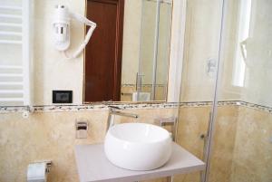 Koupelna v ubytování Monti 66 Hotel