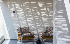 Istumisnurk majutusasutuses Amyntas Seafront Hotel