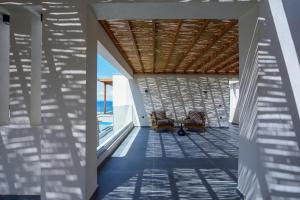 Istumisnurk majutusasutuses Amyntas Seafront Hotel