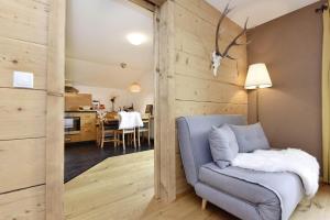 Posezení v ubytování Ferienwohnung Frömlig