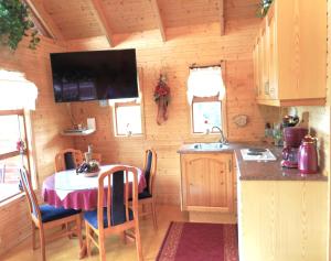 Kuchyň nebo kuchyňský kout v ubytování Cozy Cottage On The Golden Circle