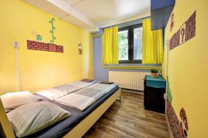 Posteľ alebo postele v izbe v ubytovaní Island Hostel Budapest