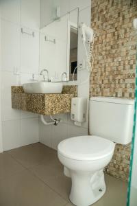 Koupelna v ubytování HN-Hotel Natal Penha