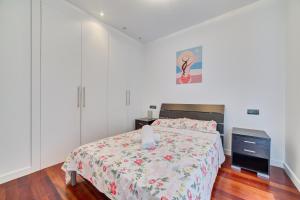 Postel nebo postele na pokoji v ubytování Apartamentos Rioja Confort by Clabao
