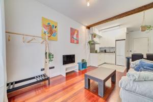 Kuchyň nebo kuchyňský kout v ubytování Apartamentos Rioja Confort by Clabao