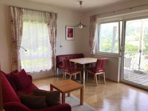 Istumisnurk majutusasutuses Buchenheim Apartments