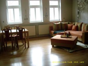 Posezení v ubytování scheels-ferienwohnung